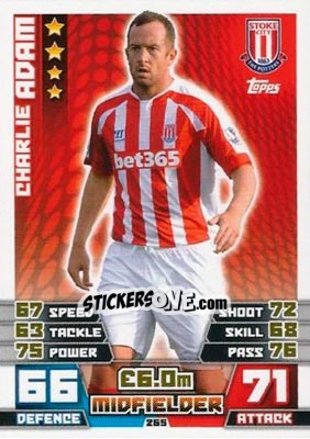 Sticker Charlie Adam