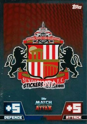 Figurina Club Badge - English Premier League 2014-2015. Match Attax - Topps