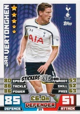 Sticker Jan Vertonghen