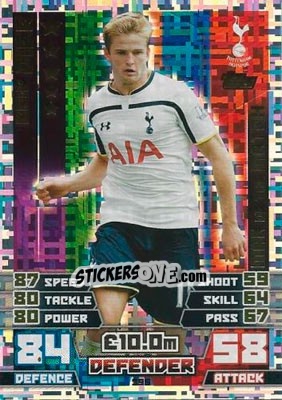 Sticker Eric Dier - English Premier League 2014-2015. Match Attax n. 395 - Topps