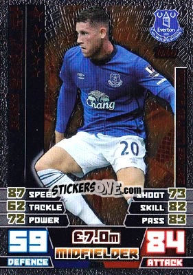 Sticker Ross Barkley - English Premier League 2014-2015. Match Attax n. LE4 - Topps