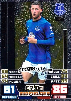 Figurina Ross Barkley - English Premier League 2014-2015. Match Attax - Topps