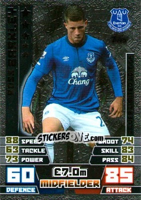 Sticker Ross Barkley - English Premier League 2014-2015. Match Attax n. LE4s - Topps
