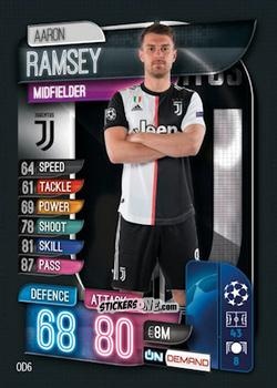 Cromo Aaron Ramsey - 2019-20 On-Demand Match Attax UEFA Champions League
 n. OD6 - Topps