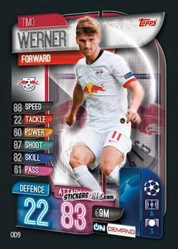 Figurina Timo Werner - 2019-20 On-Demand Match Attax UEFA Champions League
 n. OD9 - Topps