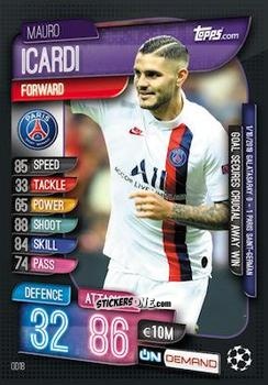 Sticker Mauro Icardi - 2019-20 On-Demand Match Attax UEFA Champions League
 n. OD18 - Topps