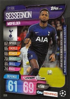Cromo Ryan Sessegnon - 2019-20 On-Demand Match Attax UEFA Champions League
 n. OD36 - Topps
