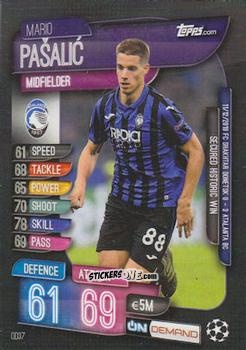 Figurina Mario Pasalic - 2019-20 On-Demand Match Attax UEFA Champions League
 n. OD37 - Topps