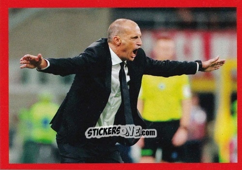 Cromo Massimiliano Allegri - A.C. Milan 2025-2026
 n. 2 - Euro Publishing