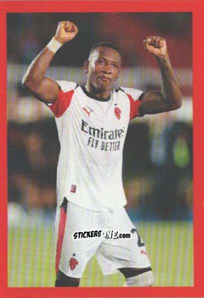 Figurina Pervis Estupinan - A.C. Milan 2025-2026
 n. 66 - Euro Publishing