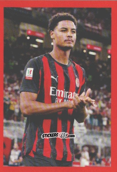 Sticker Koni De Winter - A.C. Milan 2025-2026
 n. 72 - Euro Publishing