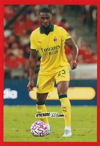 Sticker Fikayo Tomori - A.C. Milan 2025-2026
 n. 78 - Euro Publishing