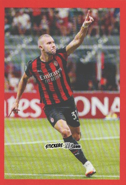 Cromo Strahinja Pavlovic - A.C. Milan 2025-2026
 n. 96 - Euro Publishing