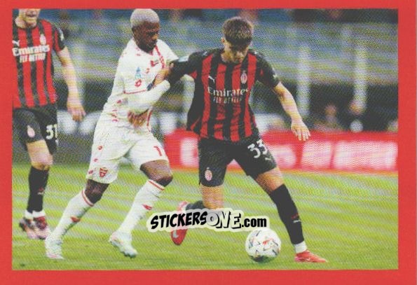 Figurina Davide Bartesaghi - A.C. Milan 2025-2026
 n. 103 - Euro Publishing
