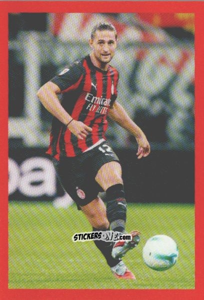 Figurina Adrien Rabiot - A.C. Milan 2025-2026
 n. 131 - Euro Publishing