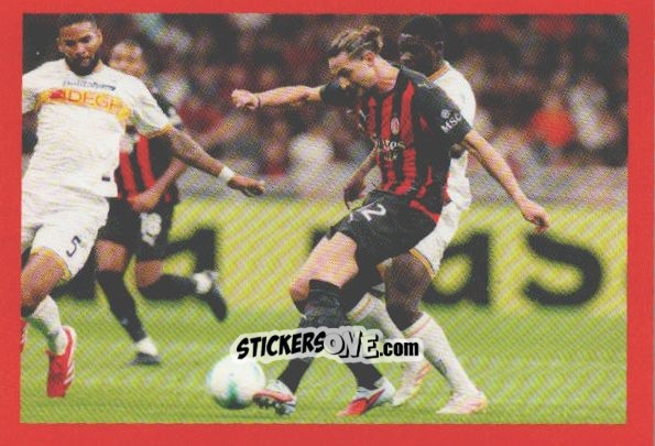 Figurina Adrien Rabiot - A.C. Milan 2025-2026
 n. 133 - Euro Publishing