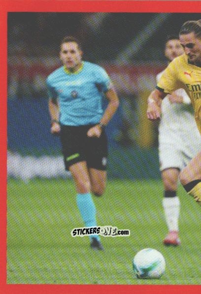 Figurina Adrien Rabiot - A.C. Milan 2025-2026
 n. 135 - Euro Publishing