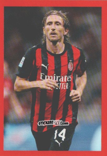 Figurina Luka Modric - A.C. Milan 2025-2026
 n. 138 - Euro Publishing