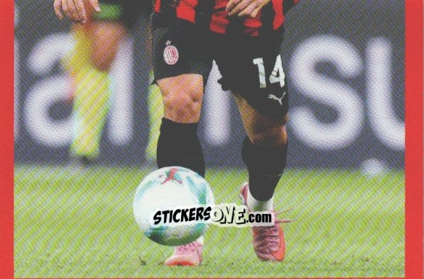 Figurina Luka Modric - A.C. Milan 2025-2026
 n. 140 - Euro Publishing