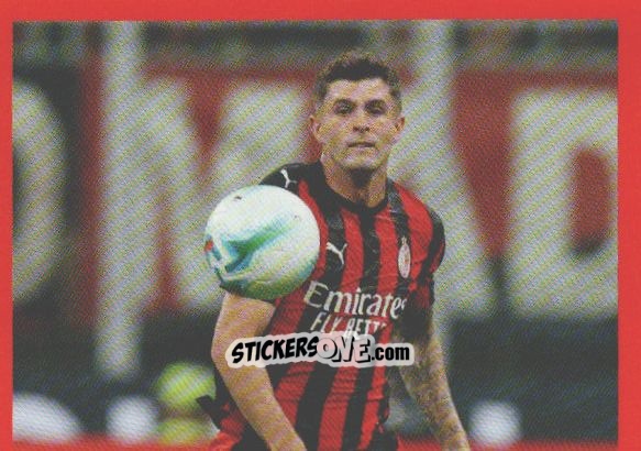 Cromo Christian Pulisic - A.C. Milan 2025-2026
 n. 151 - Euro Publishing