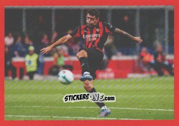 Cromo Christian Pulisic - A.C. Milan 2025-2026
 n. 153 - Euro Publishing