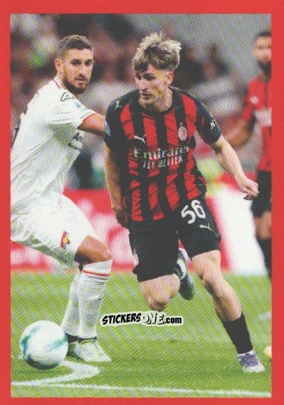 Cromo Alexis Saelemaekers - A.C. Milan 2025-2026
 n. 155 - Euro Publishing