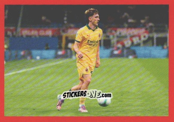 Cromo Alexis Saelemaekers - A.C. Milan 2025-2026
 n. 159 - Euro Publishing
