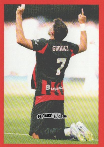 Cromo Santiago Jimenez - A.C. Milan 2025-2026
 n. 162 - Euro Publishing