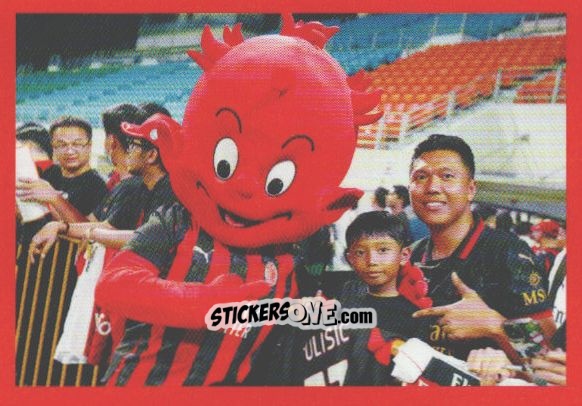 Cromo Mascotte e tifosi - A.C. Milan 2025-2026
 n. 205 - Euro Publishing