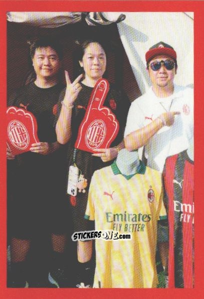 Figurina Tifosi - A.C. Milan 2025-2026
 n. 206 - Euro Publishing