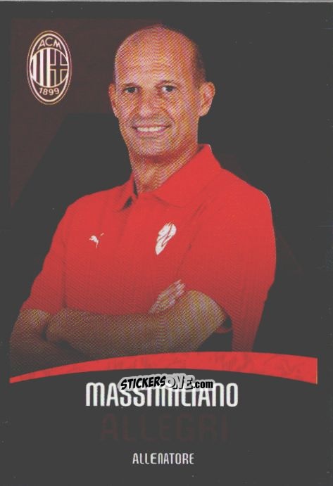 Cromo Massimiliano Allegri - A.C. Milan 2025-2026
 n. M1 - Euro Publishing