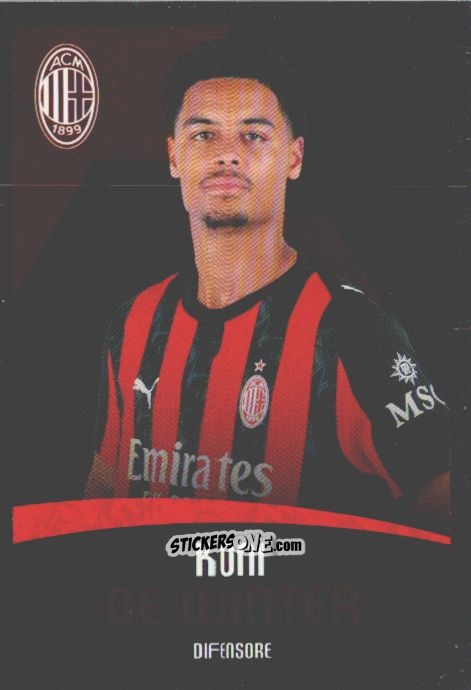 Cromo Koni De Winter - A.C. Milan 2025-2026
 n. M6 - Euro Publishing