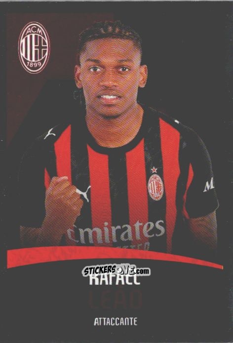 Figurina Rafael Leao - A.C. Milan 2025-2026
 n. M22 - Euro Publishing