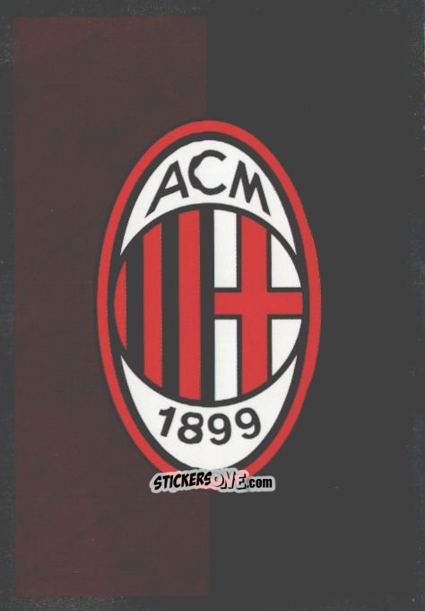 Cromo Logo - A.C. Milan 2025-2026
 n. M24 - Euro Publishing