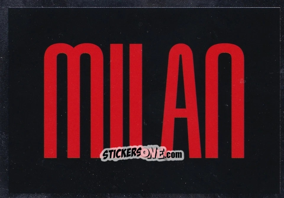 Cromo Insegna Milan - A.C. Milan 2025-2026
 n. M25 - Euro Publishing