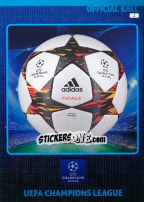 Sticker Ball - UEFA Champions League 2014-2015. Adrenalyn XL - Panini