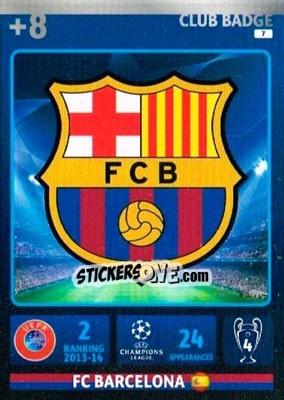 Cromo Team Logo - UEFA Champions League 2014-2015. Adrenalyn XL - Panini