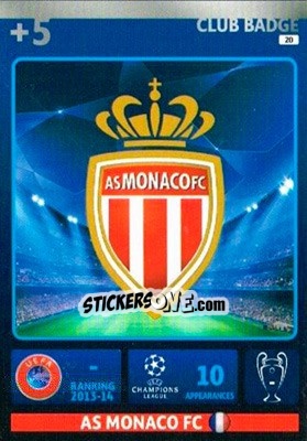 Sticker Team Logo - UEFA Champions League 2014-2015. Adrenalyn XL - Panini