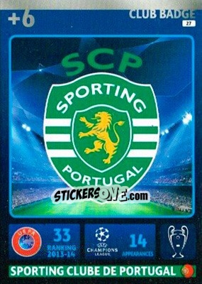 Sticker Team Logo - UEFA Champions League 2014-2015. Adrenalyn XL - Panini