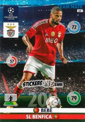 Sticker Bebé - UEFA Champions League 2014-2015. Adrenalyn XL n. 105 - Panini