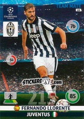 Sticker Fernando Llorente - UEFA Champions League 2014-2015. Adrenalyn XL - Panini