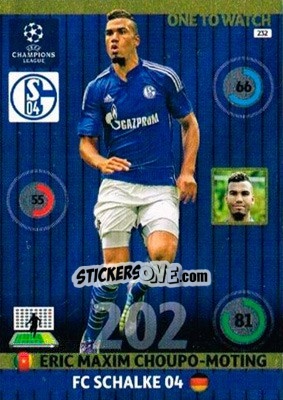 Sticker Eric Maxim Choupo-Moting - UEFA Champions League 2014-2015. Adrenalyn XL n. 232 - Panini