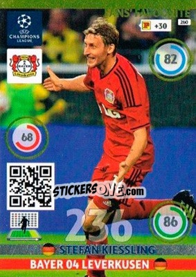 Sticker Stefan Kiessling - UEFA Champions League 2014-2015. Adrenalyn XL n. 260 - Panini