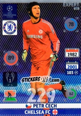 Cromo Petr Cech - UEFA Champions League 2014-2015. Adrenalyn XL - Panini