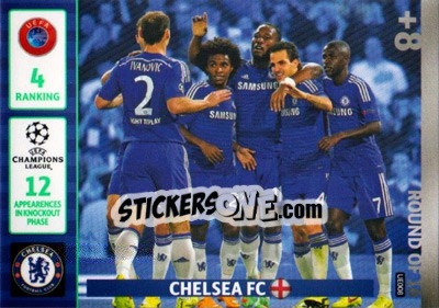 Sticker Chelsea FC - UEFA Champions League 2014-2015. Adrenalyn XL - Panini
