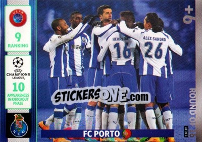 Sticker FC Porto - UEFA Champions League 2014-2015. Adrenalyn XL - Panini