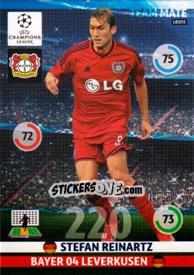 Sticker Stefan Reinartz - UEFA Champions League 2014-2015. Adrenalyn XL - Panini