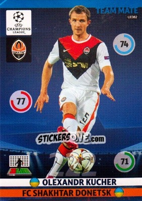 Figurina Olexandr Kucher - UEFA Champions League 2014-2015. Adrenalyn XL - Panini