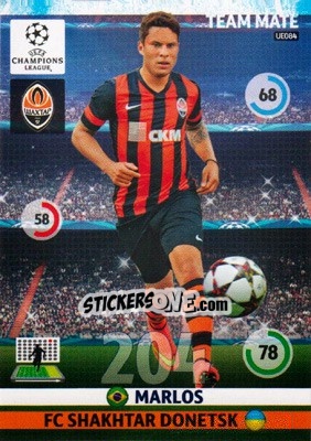 Figurina Marlos - UEFA Champions League 2014-2015. Adrenalyn XL - Panini