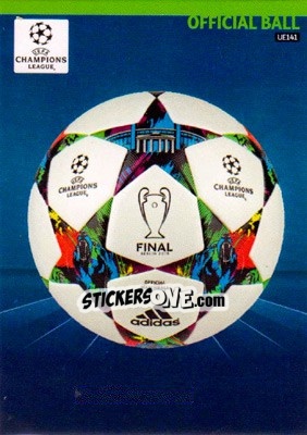 Sticker Offical Ball - UEFA Champions League 2014-2015. Adrenalyn XL - Panini